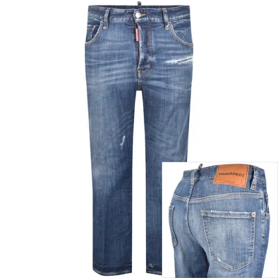 Dsquared2 642 Jeans Mid Wash Blue