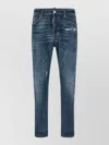 Dsquared2 Stonewashed-effect Straight Jeans In Multi