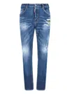 Dsquared2 "642" Straight Jeans In Blue