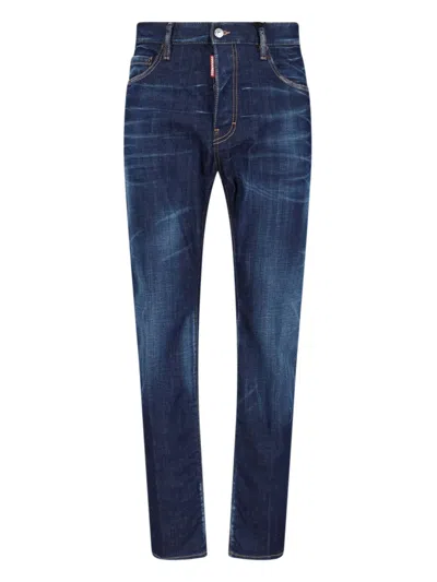 DSQUARED2 "642" STRAIGHT JEANS