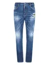 Dsquared2 "642" Straight Jeans In Blue