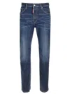 Dsquared2 'cool Guy' Blue Jeans With Faded Effect In Navy Blue
