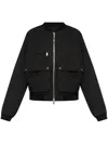 Dsquared2 80's Bomber Jacket In Schwarz