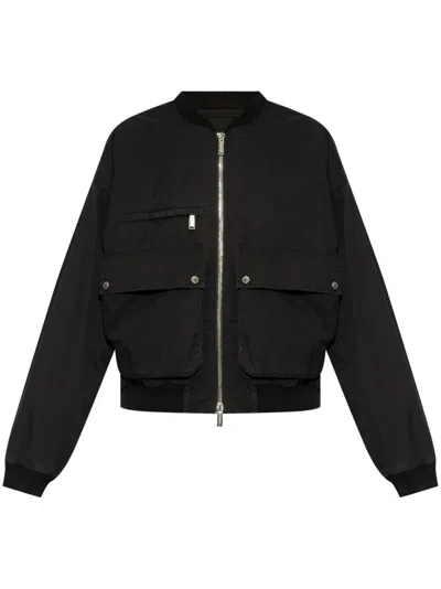 Dsquared2 80's Bomber Jacket In Black