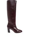 Dsquared2 85mm Twin Block-heel Boots In Brown