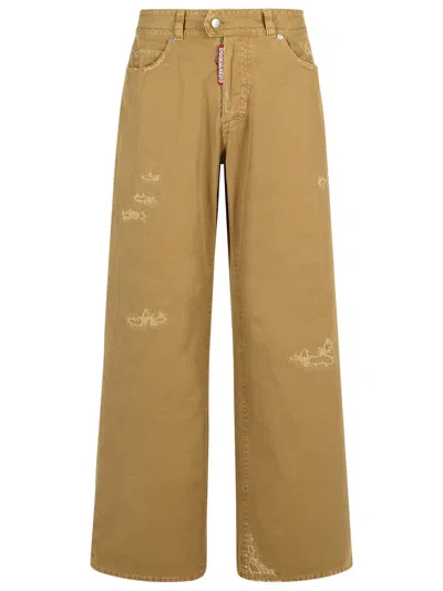 DSQUARED2 9 TO 5 DISTRESSED LOW RISE JEANS