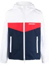 Dsquared2 Red/white/blue Shell Windproof Jacket In Blue
