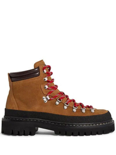 Dsquared2 Canadian Hiking Boots In Black