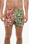 Dsquared2 Abstract Patterned Popeline Boxer With Elastic Waistband