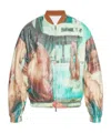 Dsquared2 Abstract-print Bomber Jacket In Multi