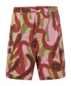 Dsquared2 Cargo Shorts In Red