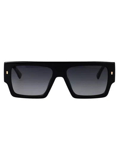 Dsquared2 Acetate Sunglasses In Black