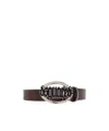 Dsquared2 Logo-buckle Belt In Black