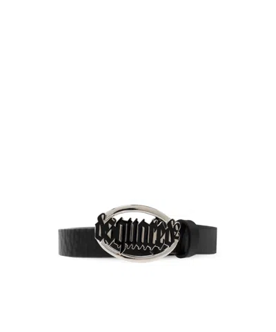 DSQUARED2 DSQUARED2 LOGO PLAQUE BUCKLE BELT