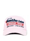 Dsquared2 Adjustable-strap Hat In Pink