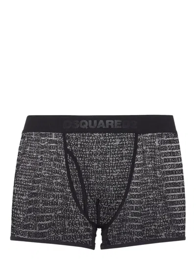 DSQUARED2 ALL-OVER LOGO BOXERS
