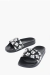 DSQUARED2 ALL-OVER LOGO PRINTED SLIDERS