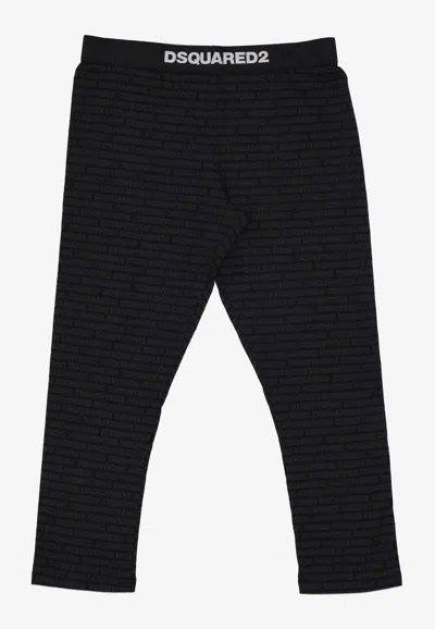 DSQUARED2 ALL-OVER PRINT LEGGINGS