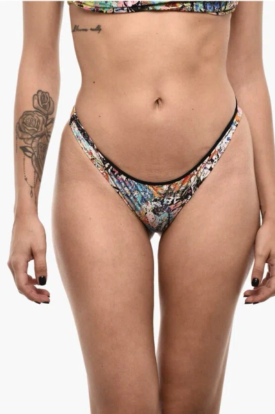 Dsquared2 All-over Printed Bikini Bottom