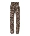 Dsquared2 Allover Animal-pattern Pants In Multi