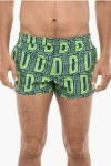 Dsquared2 Allover Logo Print Midi Swimshorts Grösse 48