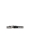 Dsquared2 Allover Studs Belt In Black