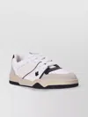 Dsquared2 White Leather Panelled Sneakers