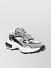 Dsquared2 Gray & Blue Bubble Sneakers In Denim/grey/black