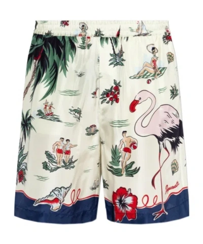 Dsquared2 Aloha Printed Boxer Shorts In Multi