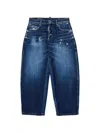 Dsquared2 Amelia Distressed Jeans In Blue