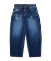 Dsquared2 Amelia Distressed Jeans In Blue