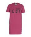 Dsquared2 An Icon' Dress In Pink