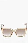 Dsquared2 Animal Patterned Sunglasses With Mirrored Lenses In Brown