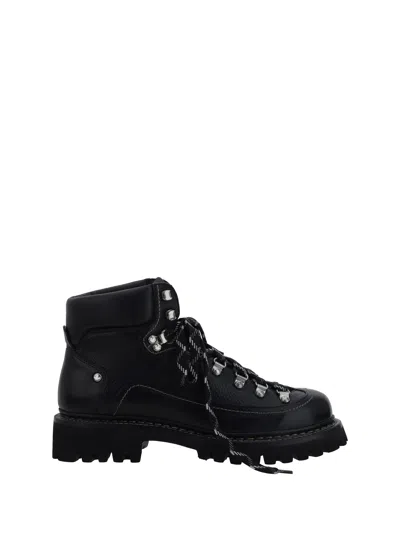 Dsquared2 Canadian Boots In Nero