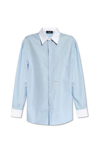 Dsquared2 Appliqu?d Shirt In C