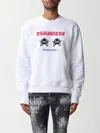 Dsquared2 Dsquared Classic Logo Sweatshirt For Men In White