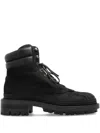 Dsquared2 Army Lace-up Padded Boots In Black