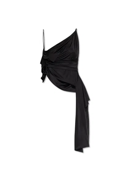 Dsquared2 Asymmetric Top In Black