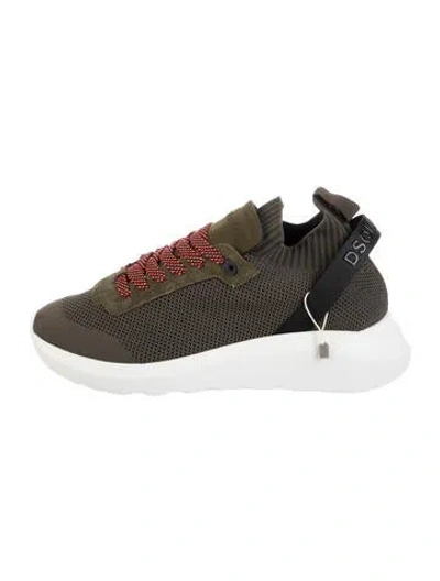Pre-owned Dsquared2 Athletic Sneakers W/ Tags In Green