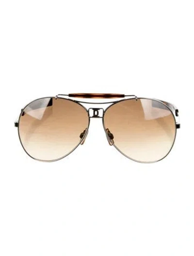 Pre-owned Dsquared2 Aviator Gradient Sunglasses In Neutral