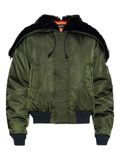 DSQUARED2 DSQUARED2 AVIATOR HOODED BOMBER CLOTHING