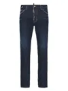 Dsquared2 Belt Loop Jeans In Blue