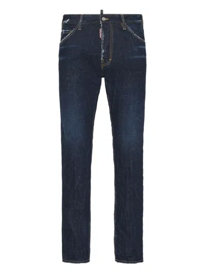 Dsquared2 Aviator Jeans In Blue