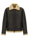 Dsquared2 Men Aviator Jacket In Black
