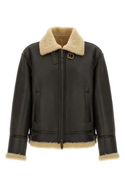 DSQUARED2 'AVIATOR' SHEEPSKIN JACKET
