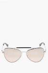 Dsquared2 Aviator Sunglasses With Metal Frame In Metallic