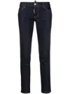 Dsquared2 B-icon Jennifer Crop Jean In Black