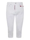 Dsquared2 White Bull Jeans In White