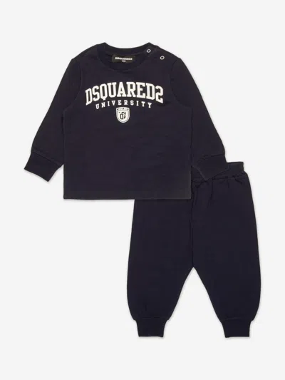 Dsquared2 Baby Boys Playsuit In White