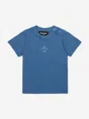 Dsquared2 Baby Maple Leaf Logo T-shirt In Blue
